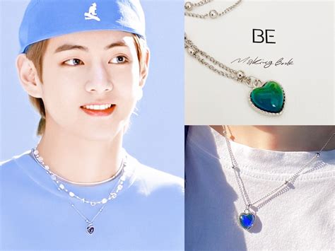 kim taehyung v necklace